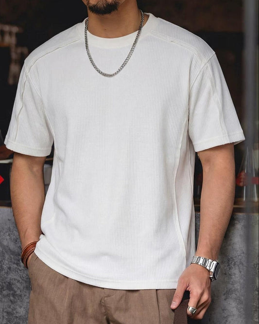 ベントンハーバー リバースシームテクスチャーTシャツ 2649