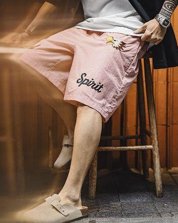 チャルファント イーグルエンブロイダリーショートパンツ 2701