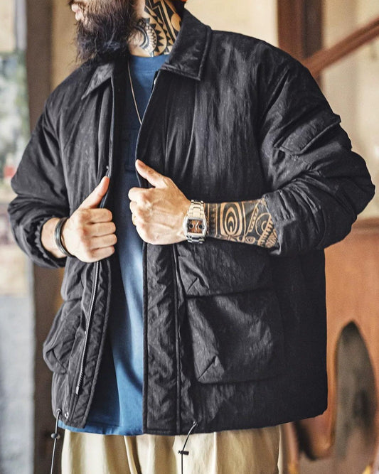 トレントン テクスチャ―ドパデッドジャケット 2367