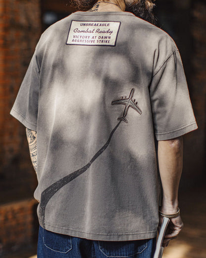 デボア ヴィンテージグラフィックTシャツ 2695
