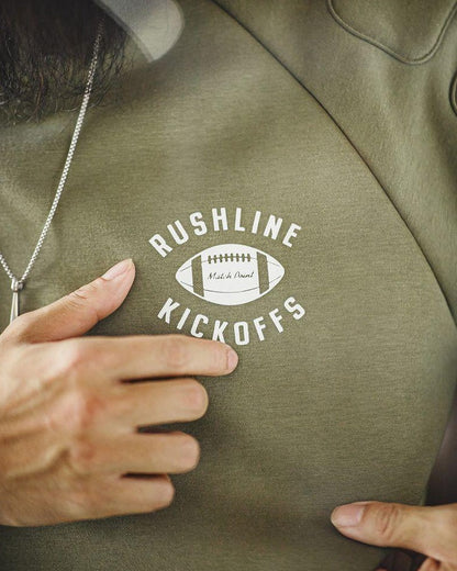 テレホート パッドショルダーラグランクルースウェット 2411