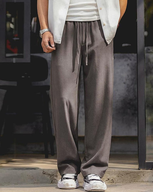 ヴィンセンズ ドローストリングイージーワイドパンツ 2581