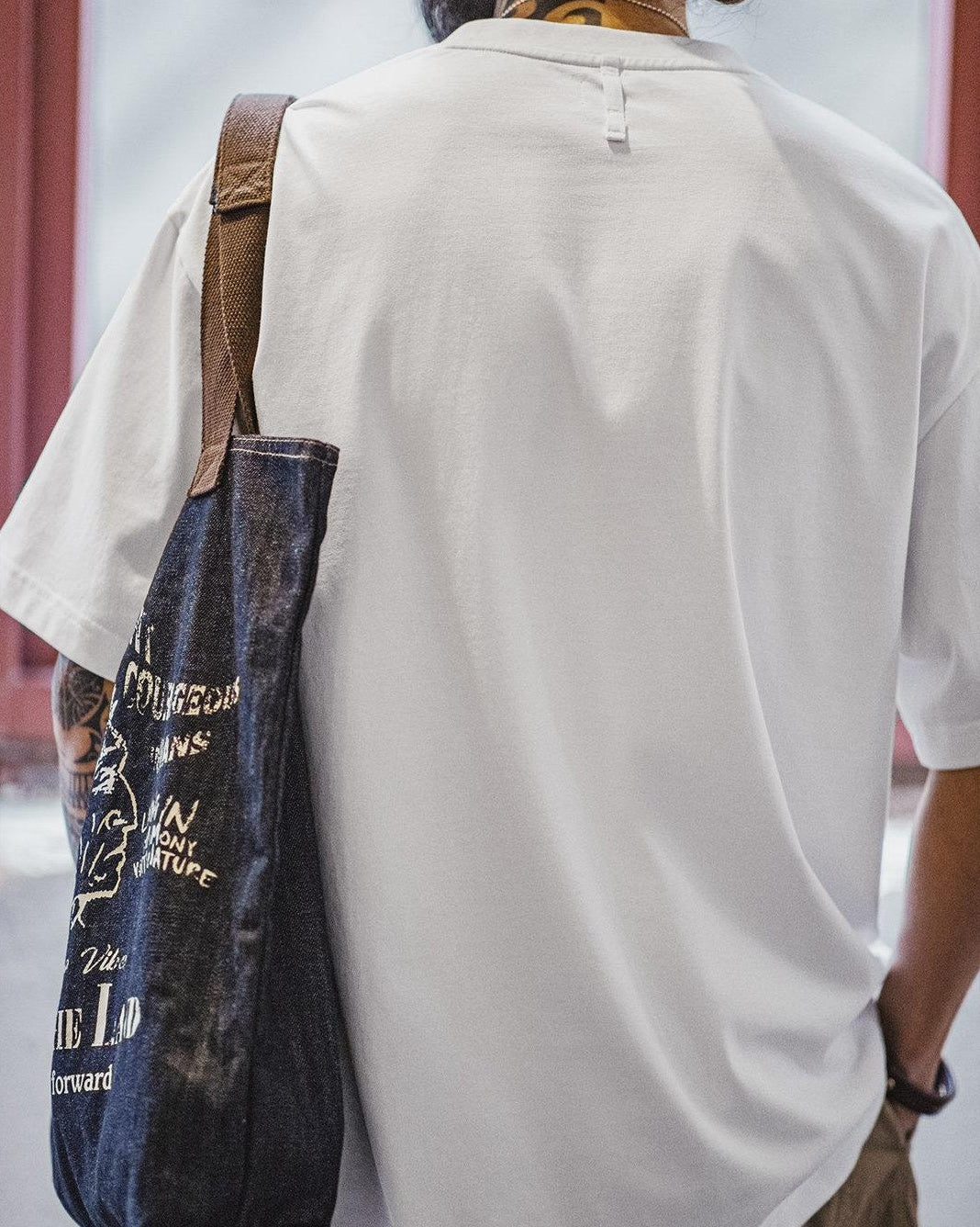 ラドロー レトロプリントポケットTシャツ 2697