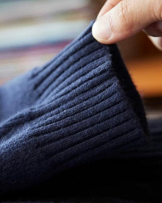 モーゼスレイク フルジップニットセーター 2387