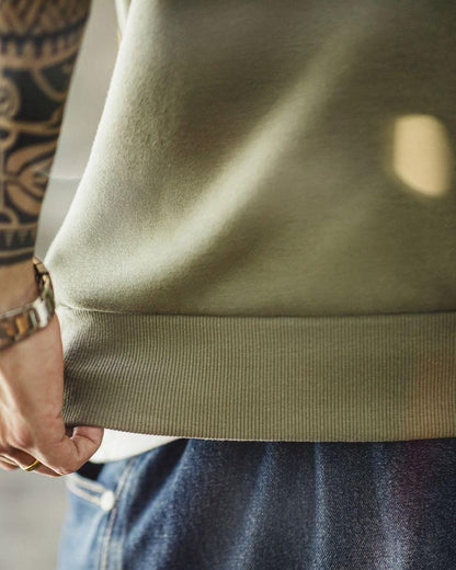 テレホート パッドショルダーラグランクルースウェット 2411