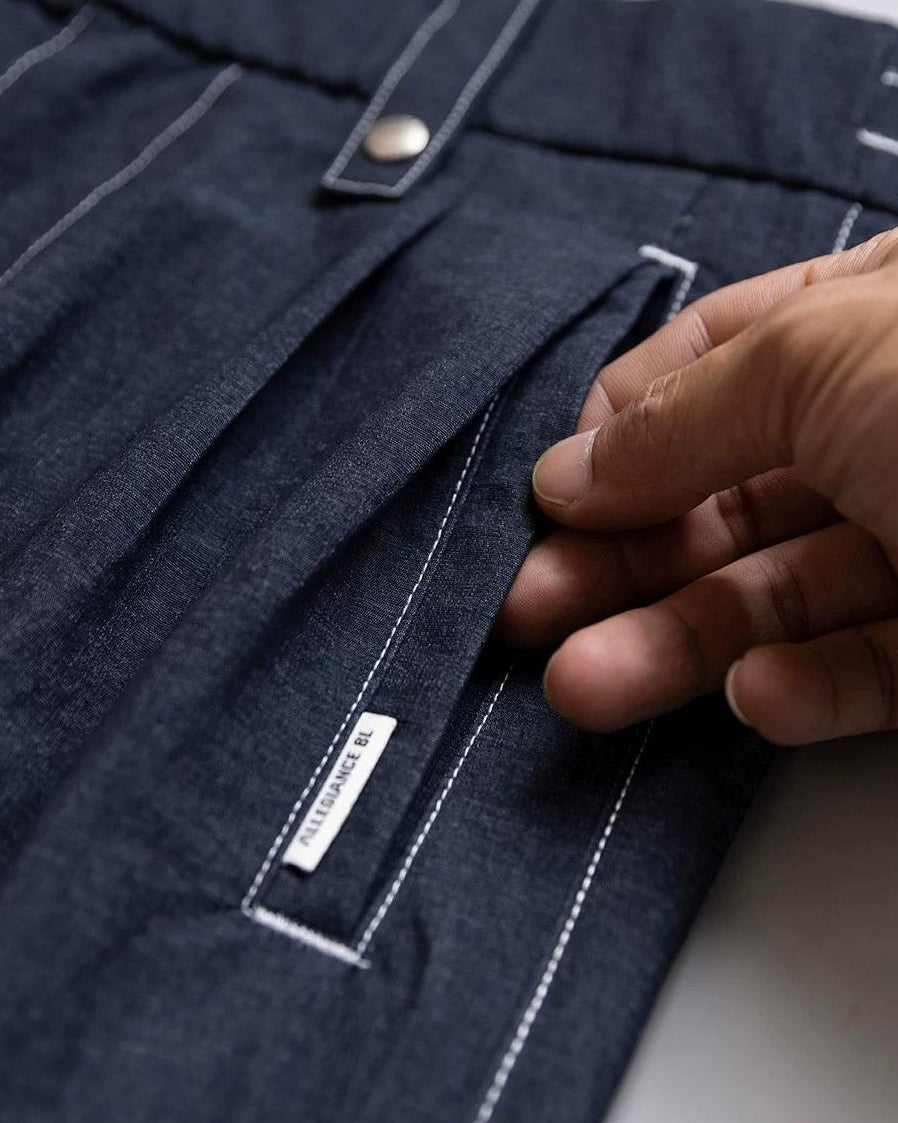 カーヴィル リラックスフィットデニムイージーパンツ 2539