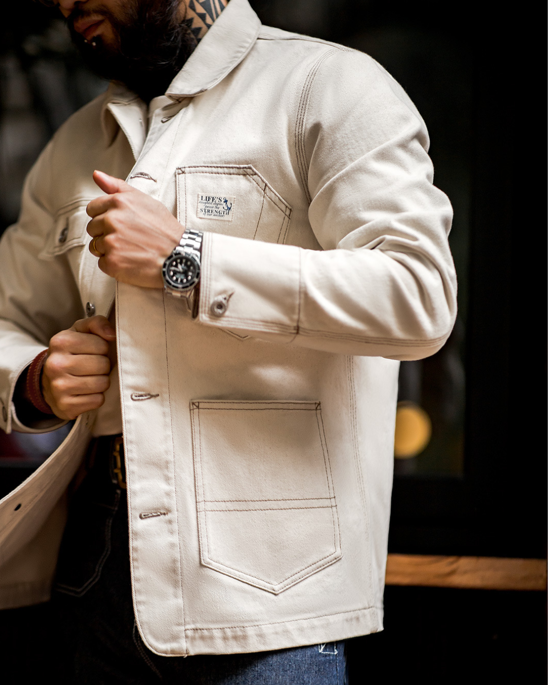 プレスクアイル ワークジャケット 1085