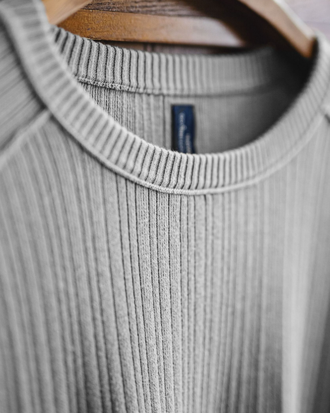 アントニア クルーネックルーズフィットリブニット 2188