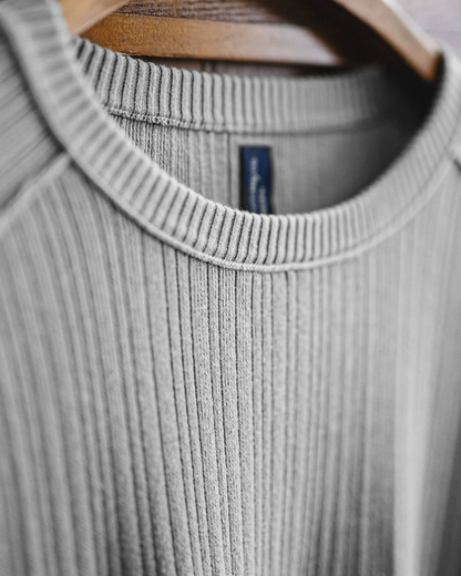 アントニア クルーネックルーズフィットリブニット 2188