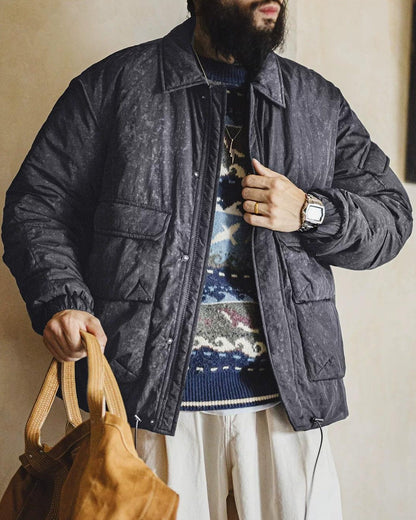 トレントン テクスチャ―ドパデッドジャケット 2367