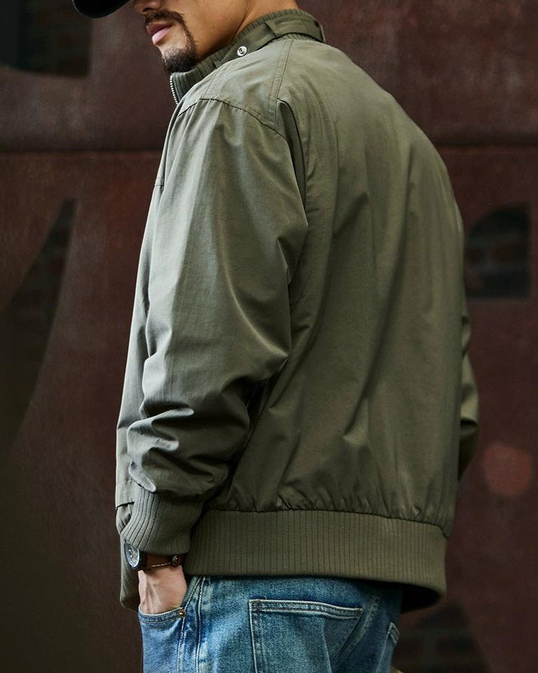 キリーン ミリタリーテイストハリントンジャケット 2329