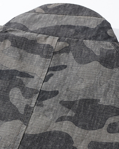 セドナ カモフラージュ柄スタンドカラーブルゾン 2209