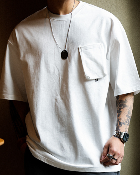 ドレイパー ポケット付きクルーネックTシャツ 1670