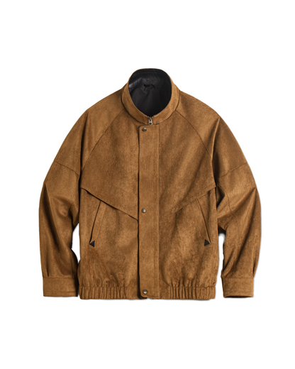 スエードタッチ切り替えジャケット 2237