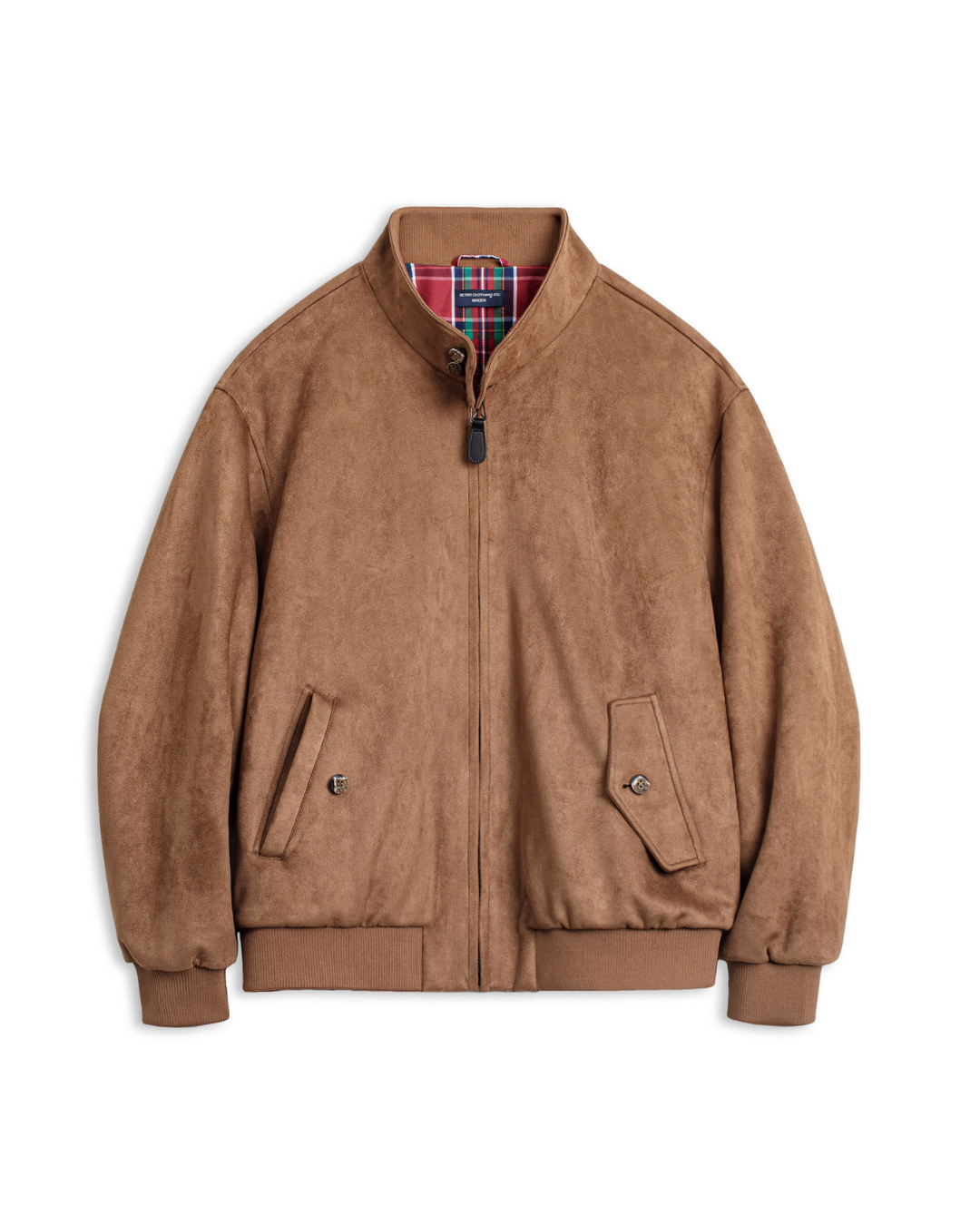 エイプリル  スエードタッチスタンドカラージャケット 2187