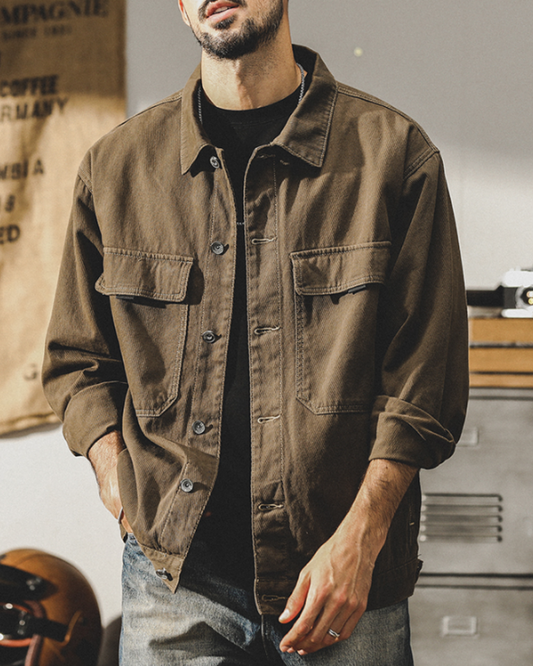 ジンジャー ダブルポケットタフネスツイルジャケット 2183