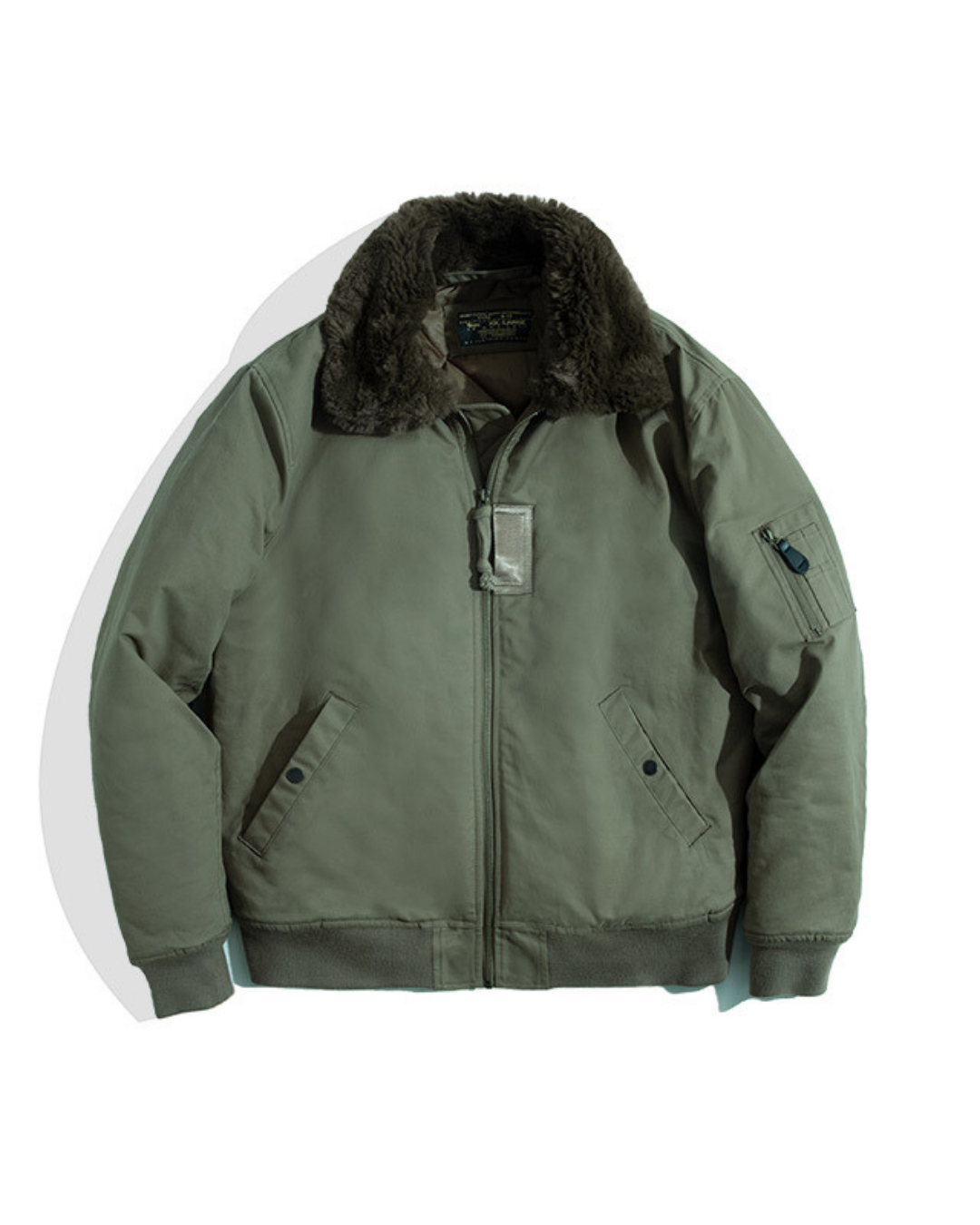 フィオナ ボアカラ―ミリタリージャケット 2185