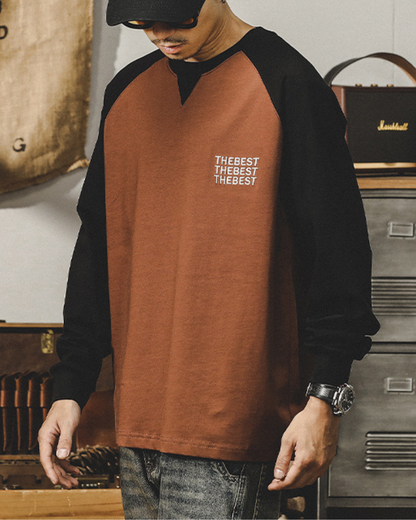 リッジウェイ フェイクツーピースロングTシャツ 1365