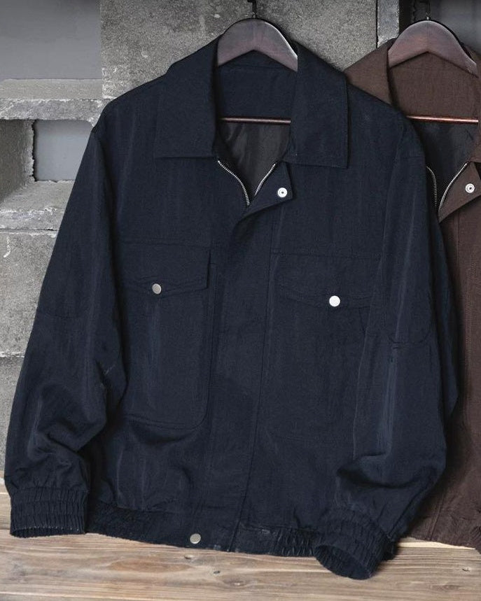 ビュート フラップポケットジップブルゾン 2475