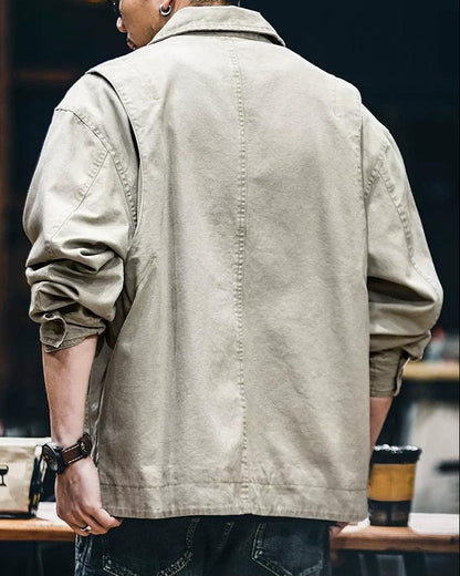 オワトナ ダックキャンバスジップワークジャケット 2408