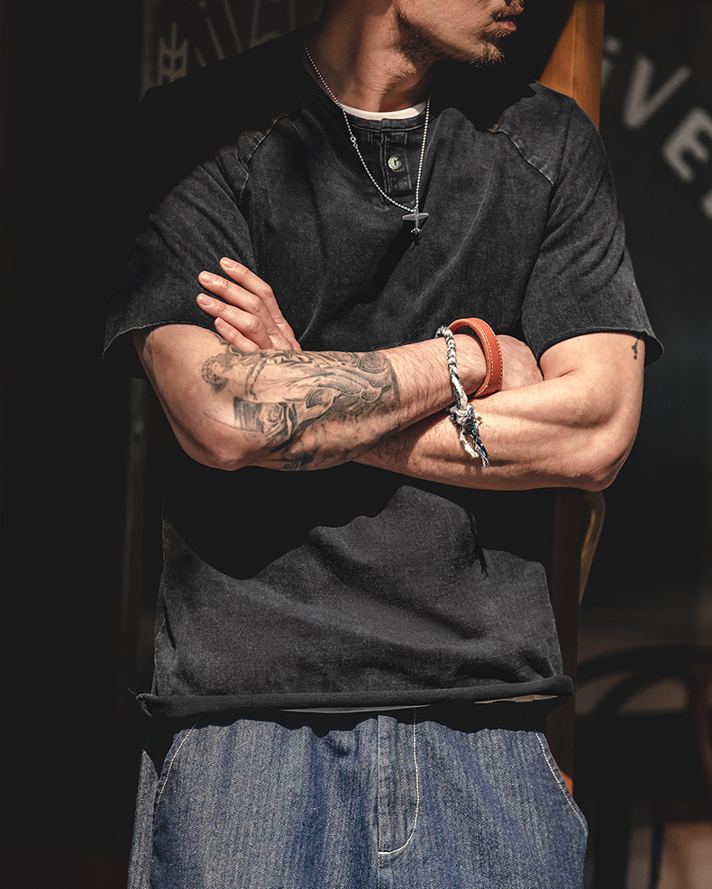 ウィノナ ラグランヘンリーネックT 2815