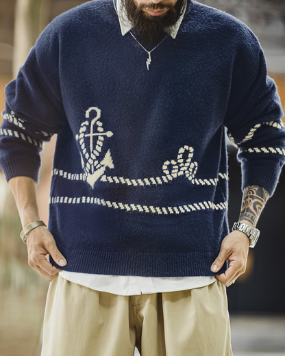 ジャクソンビル アンカーロープニットプルオーバー 2216