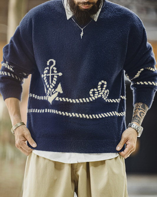 ジャクソンビル アンカーロープニットプルオーバー 2216