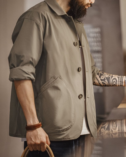 オーガスタ ラウンドポケットフレンチワークジャケット 2281