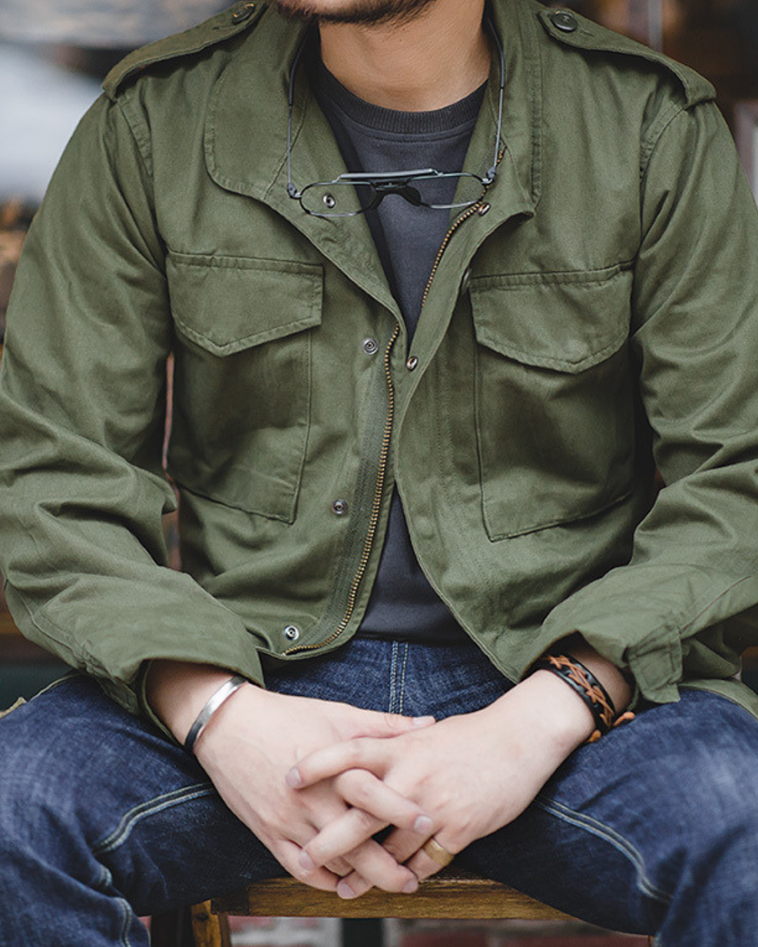 アナーバー マルチポケットミリタリージャケット 2220