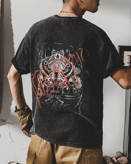 ハモンド ウォッシュグラフィティTシャツ 1724