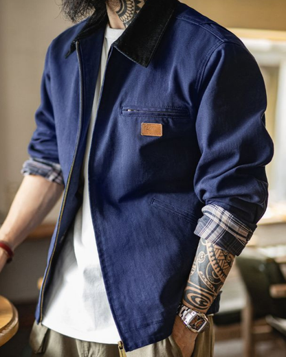 トノパー コーデュロイカラーデニムジャケット 2254