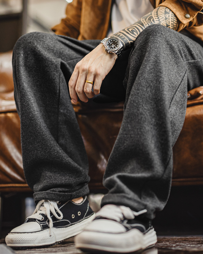 デイトン ツイードライクストレートパンツ 2230