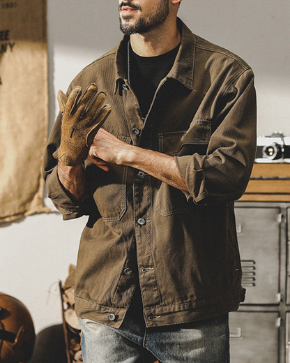 ジンジャー ダブルポケットタフネスツイルジャケット 2183