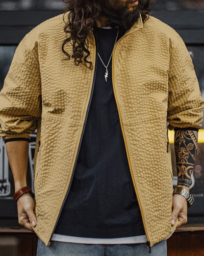 ボイジー リップルジップアップライトジャケット 2271