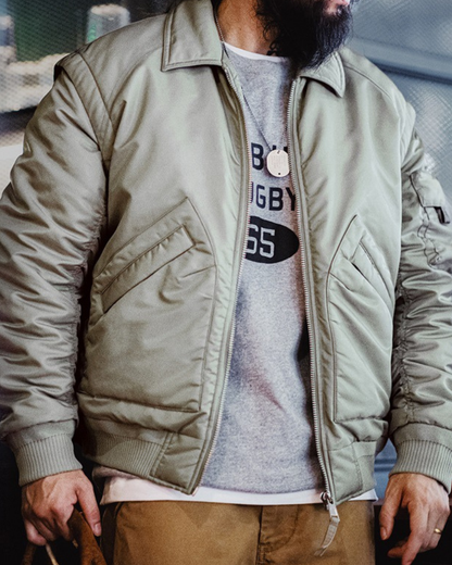 レギュラーカラーフライトジャケット 2228