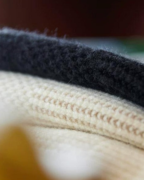 カレキシコ ラギッドテクスチャークルーネックニット 2385