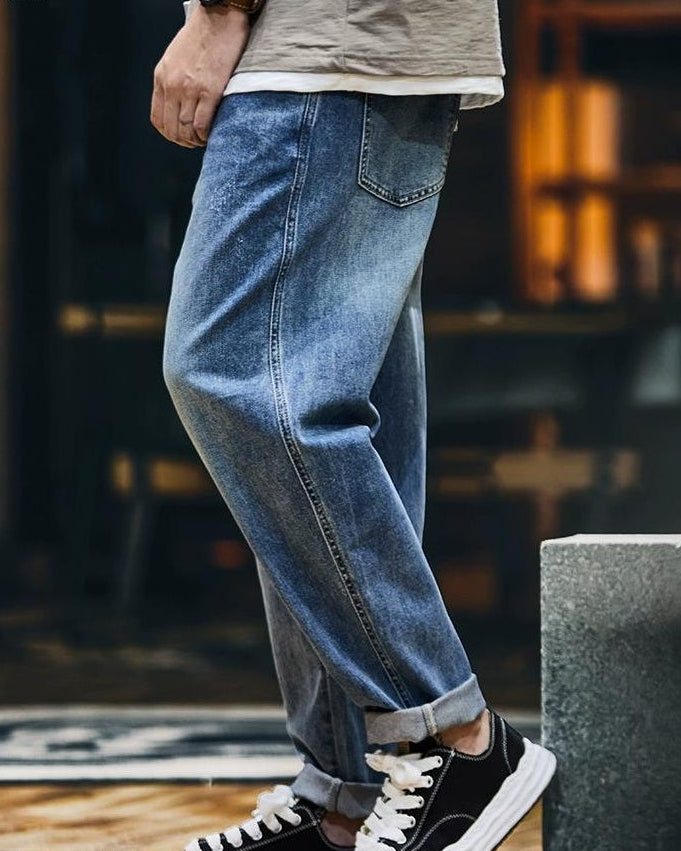 ゲーリー ルーズテーパードデニムパンツ 2343