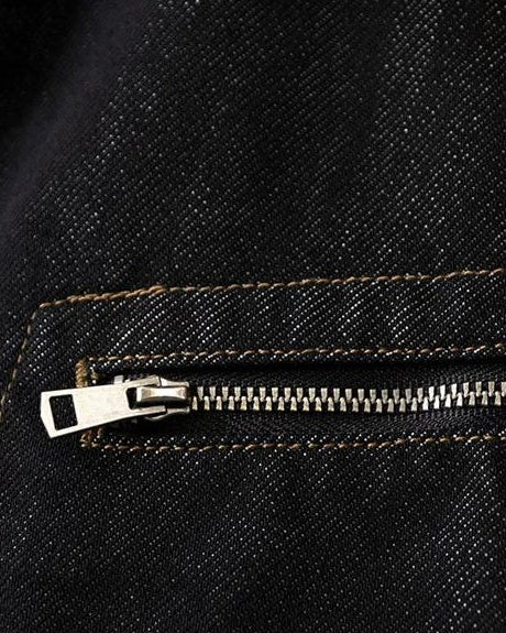 カンバーランド スプレッドカラーワークデニムブルゾン 2492