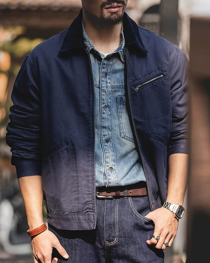 ブラトルボロ コーデュロイカラーデッキジップジャケット 2489