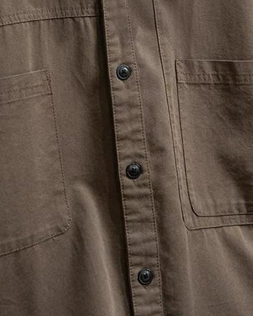 ローム チェストヨークダブルポケットシャツ 2422