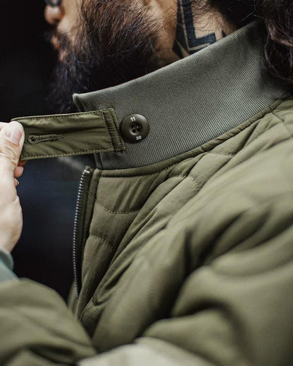 エルマイラ ミリタリーキルティングボンバー ジャケット 2372