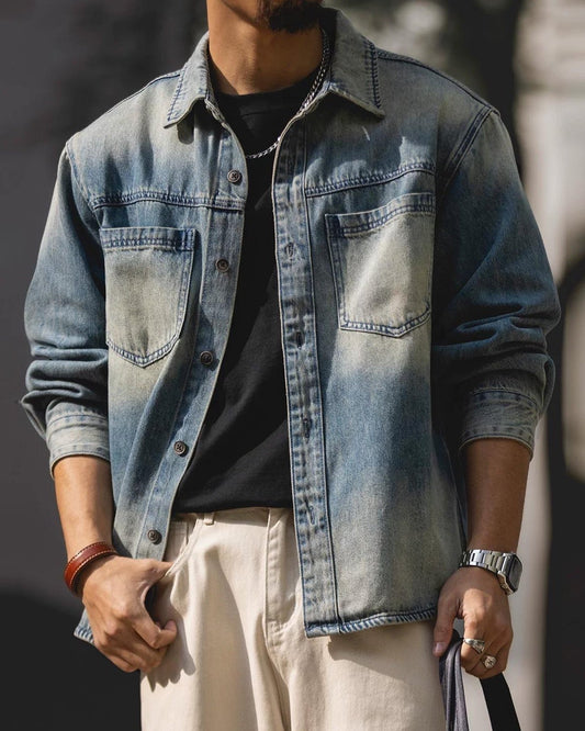 ジレット ダブルポケットボックスワークシャツ 2479