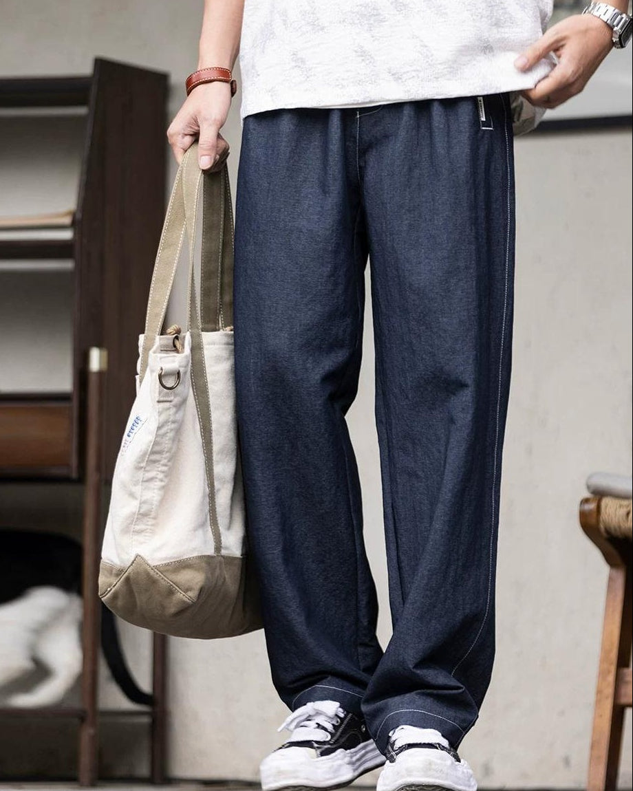 カーヴィル リラックスフィットデニムイージーパンツ 2539