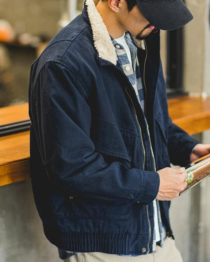 サマービル 裏ボアスタンドカラージャケット 2377