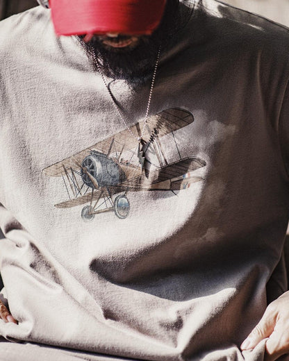 リーチバーグ レトロエアプレーングラフィックTシャツ 2774