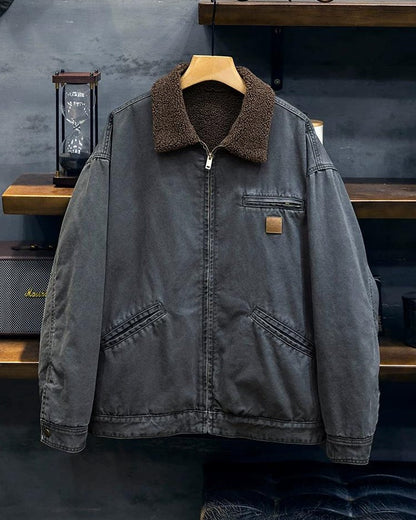 ラスクルーセス 裏ボア ウォームワークジャケット 2390