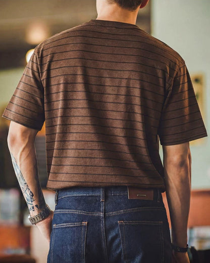 フリーポート ナローボーダークルーネックTシャツ 2654