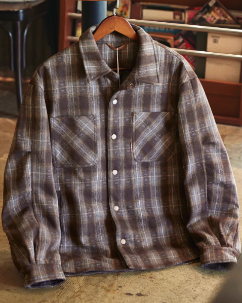 レブンワース  フランネルチェックシャツジャケット 2319
