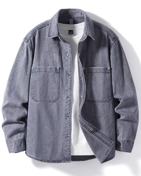 ロートン コンチョボタンデニムシャツジャケット 2333
