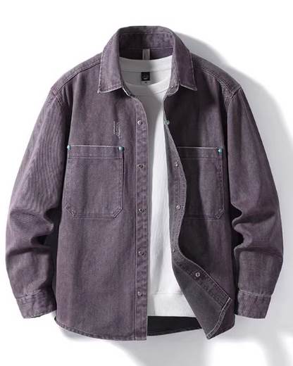 ロートン コンチョボタンデニムシャツジャケット 2333